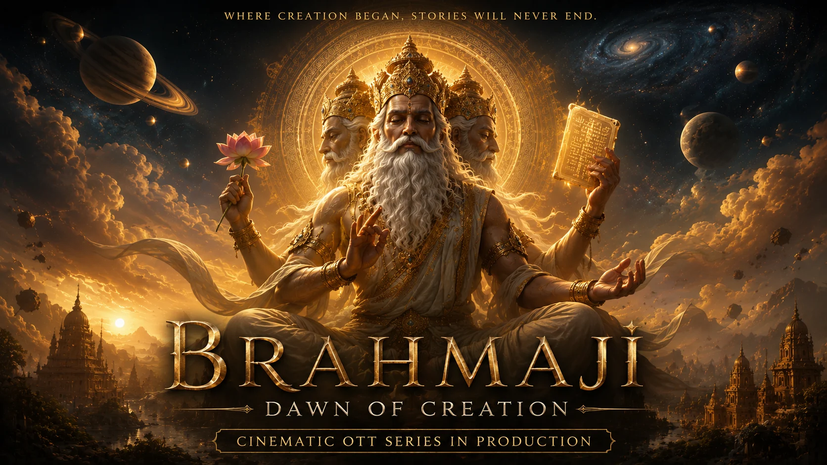Brahmaji: Dawn of Creation poster
